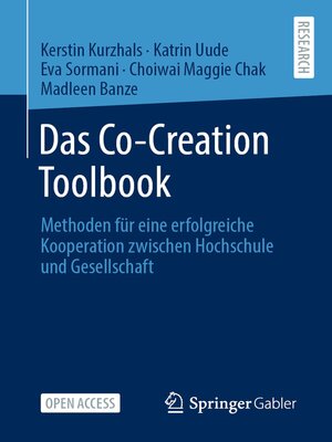 cover image of Das Co-Creation Toolbook